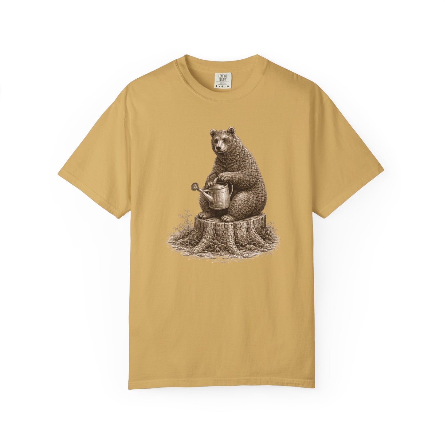 Bear Gardener Comfort Colors® Heavyweight T-shirt