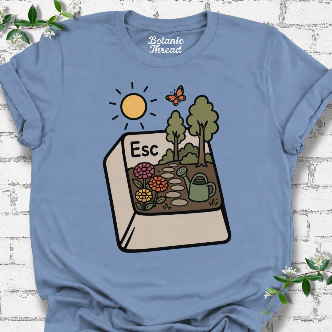 Escape To The Garden Lightweight Tee