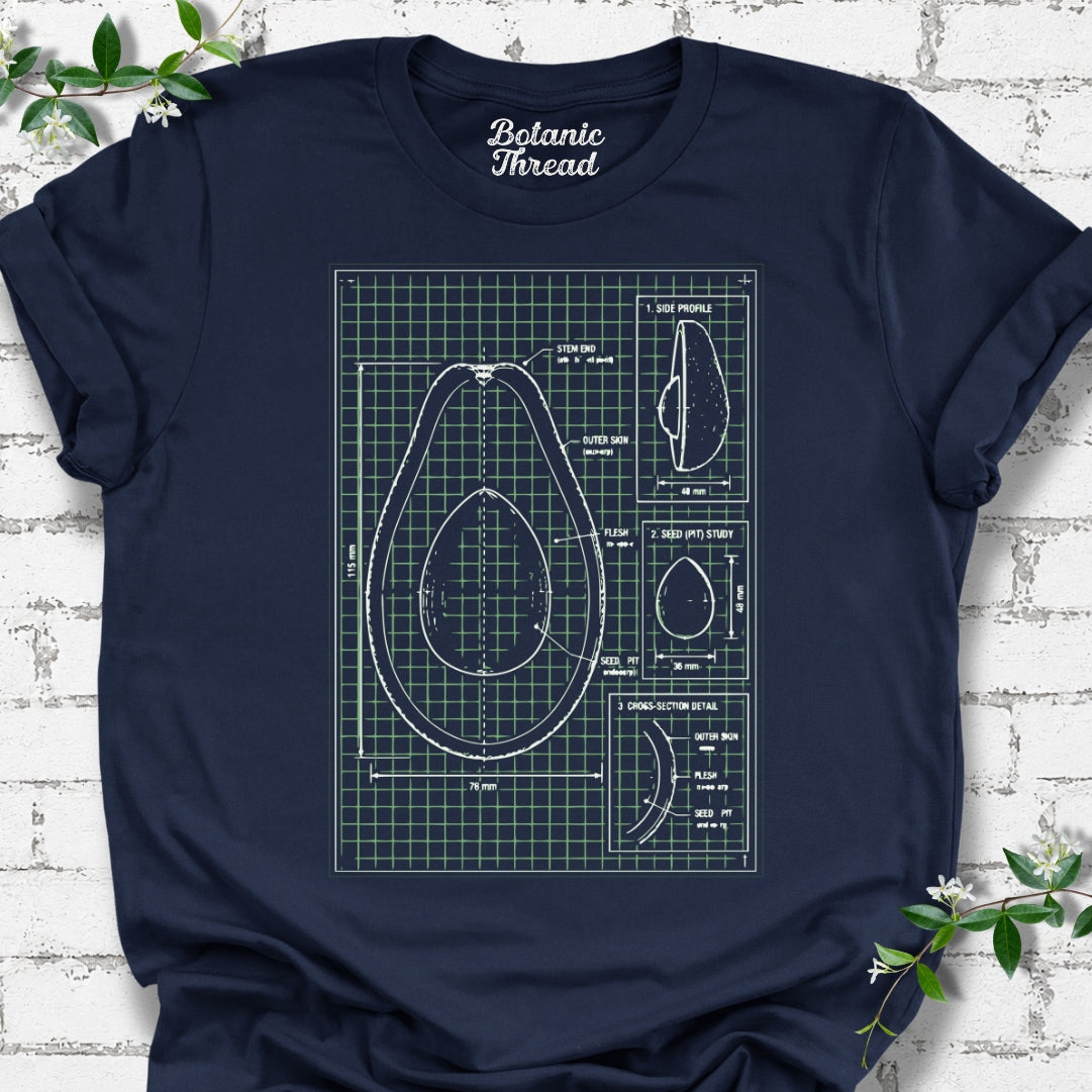 Avocado Blueprint Lightweight Tee