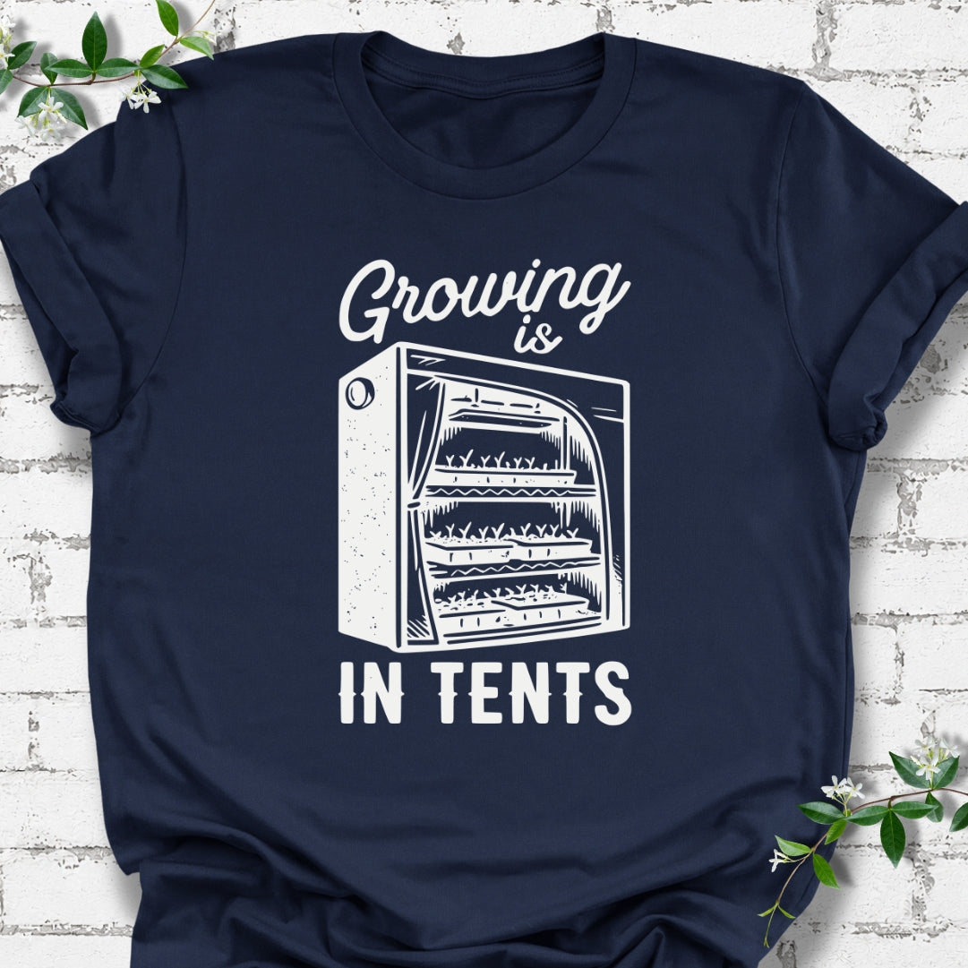 Growing Is In Tents Lightweight Tee