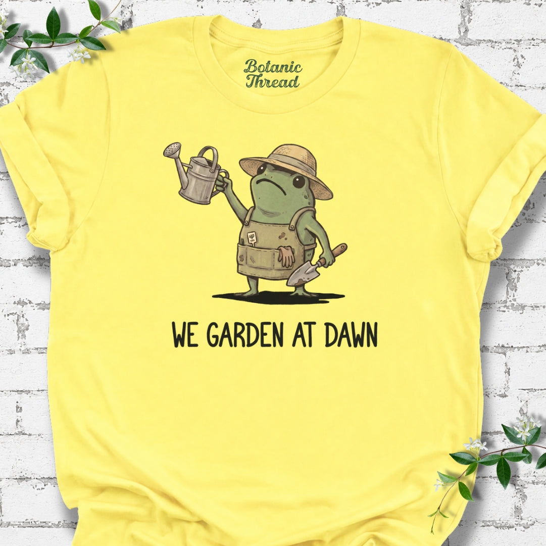 We Garden At Dawn Lightweight Tee