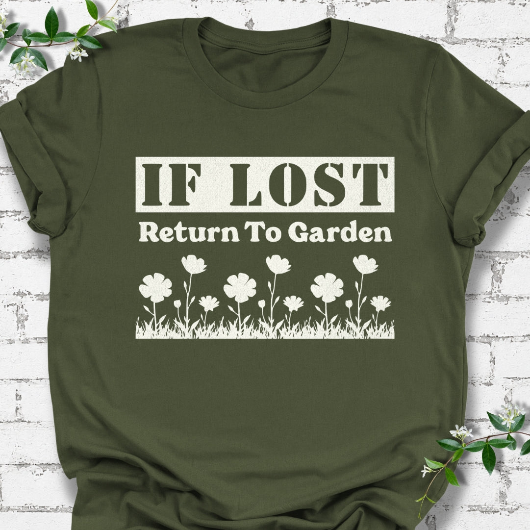 IF LOST Return To Garden Lightweight Tee