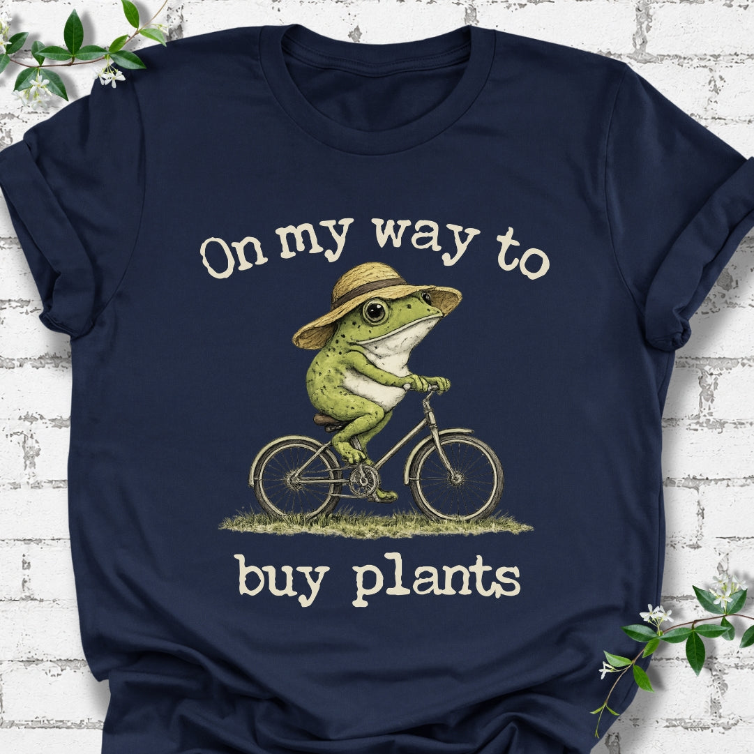 On My Way To Buy Plants Lightweight Tee