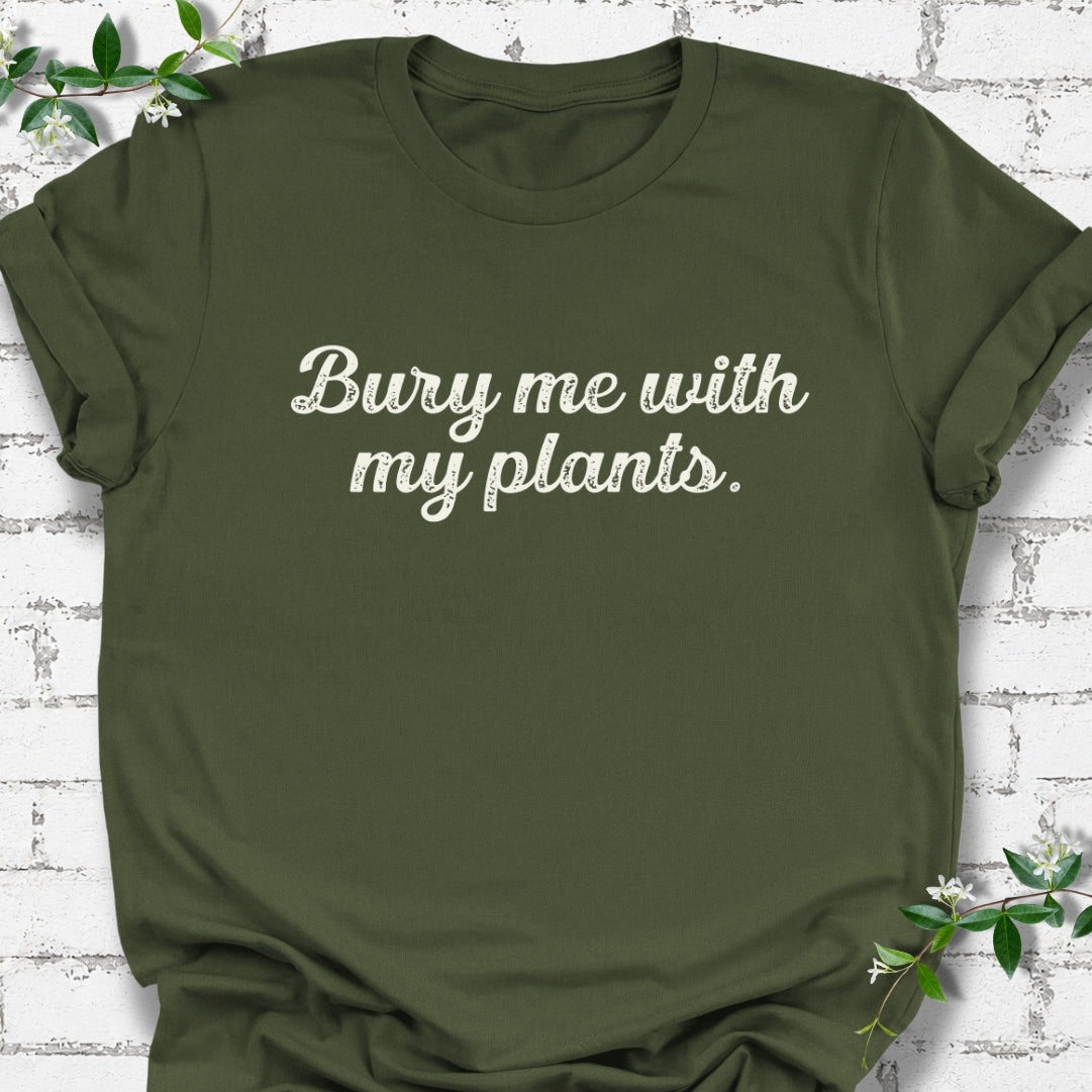 Bury Me With My Plants Lightweight Tee