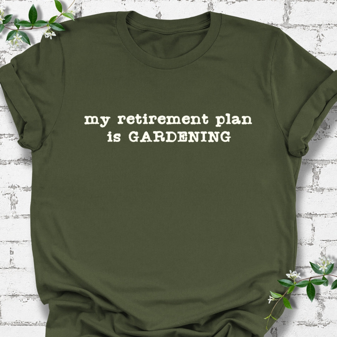 My Retirement Plan Is Gardening Lightweight Tee