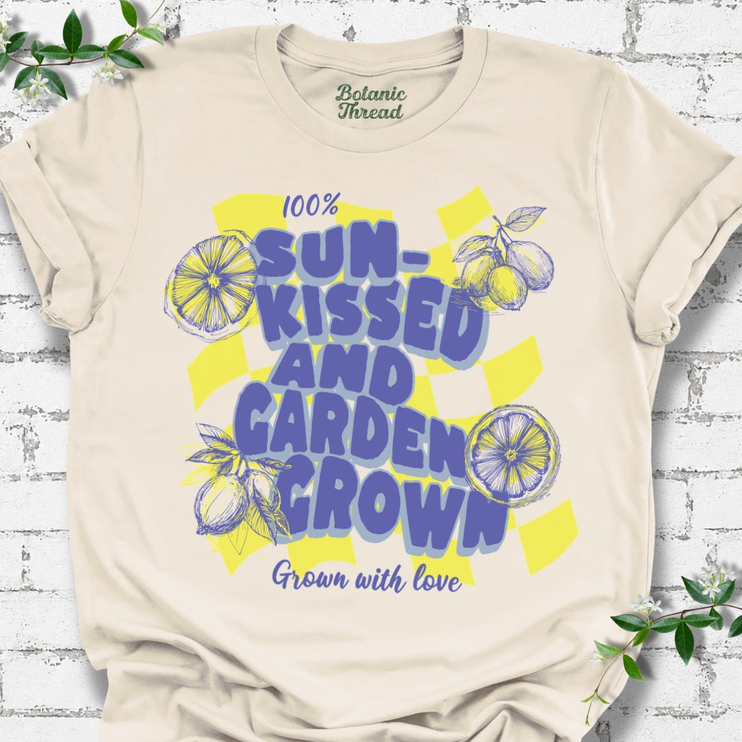 Sun-Kissed And Garden Grown Lemons Lightweight Tee