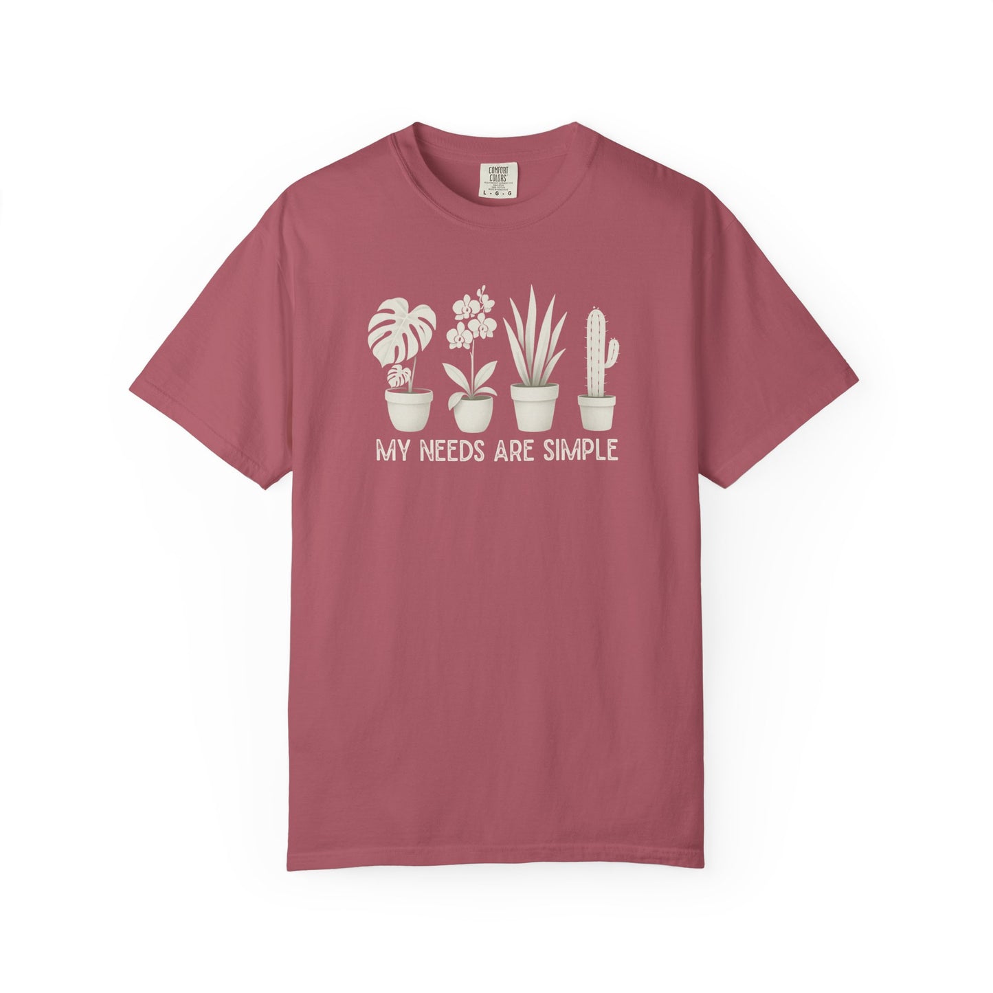 My Needs Are Simple Comfort Colors® Heavyweight T-shirt
