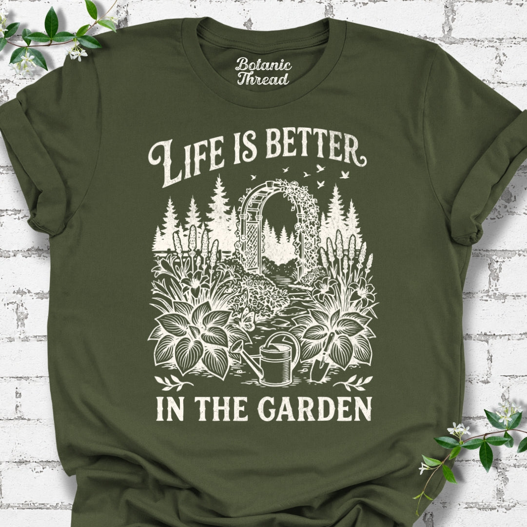 Life Is Better In The Garden #2 Lightweight Tee