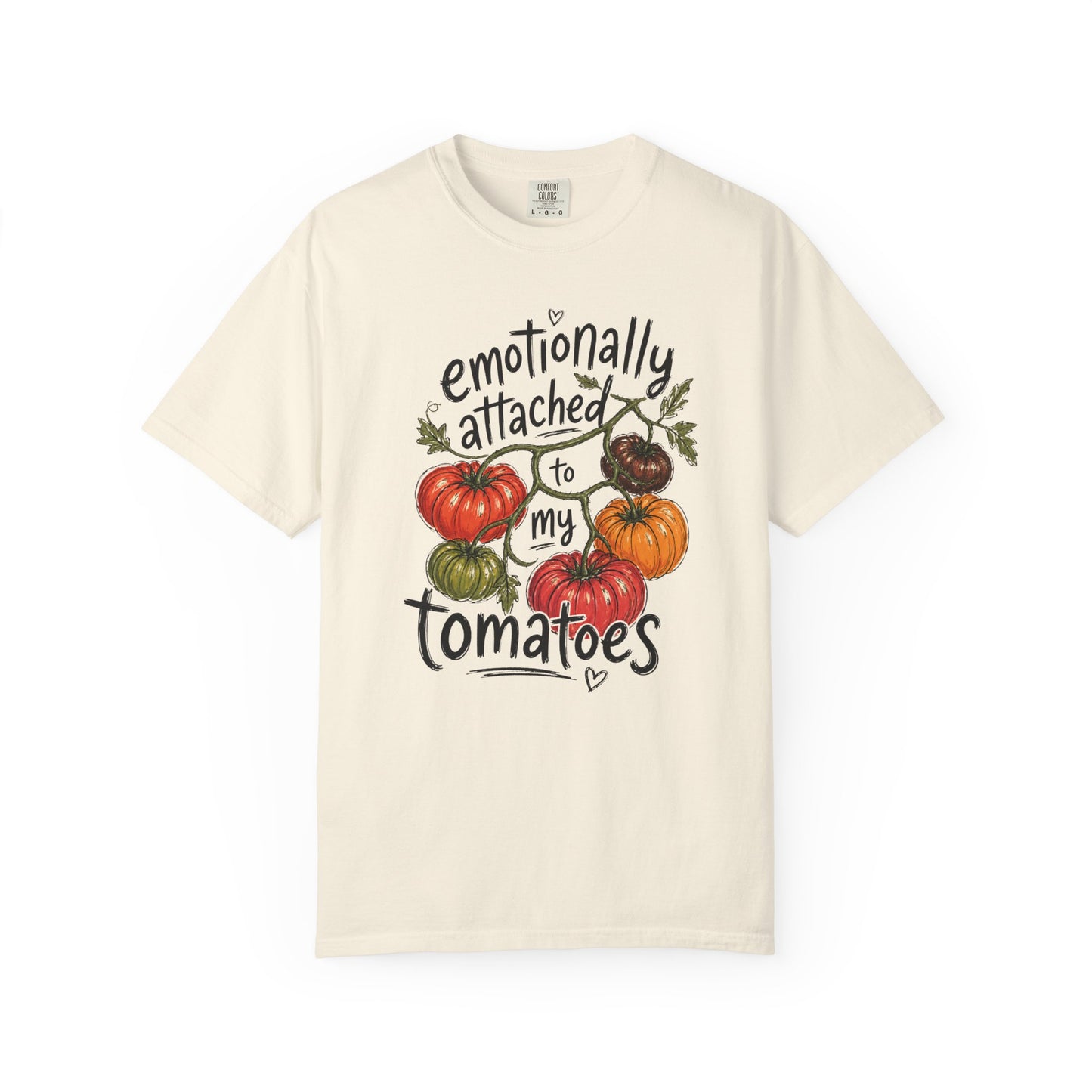 Emotionally Attached To My Tomatoes Comfort Colors® Heavyweight T-shirt