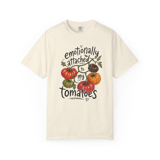 Emotionally Attached To My Tomatoes Comfort Colors® Heavyweight T-shirt