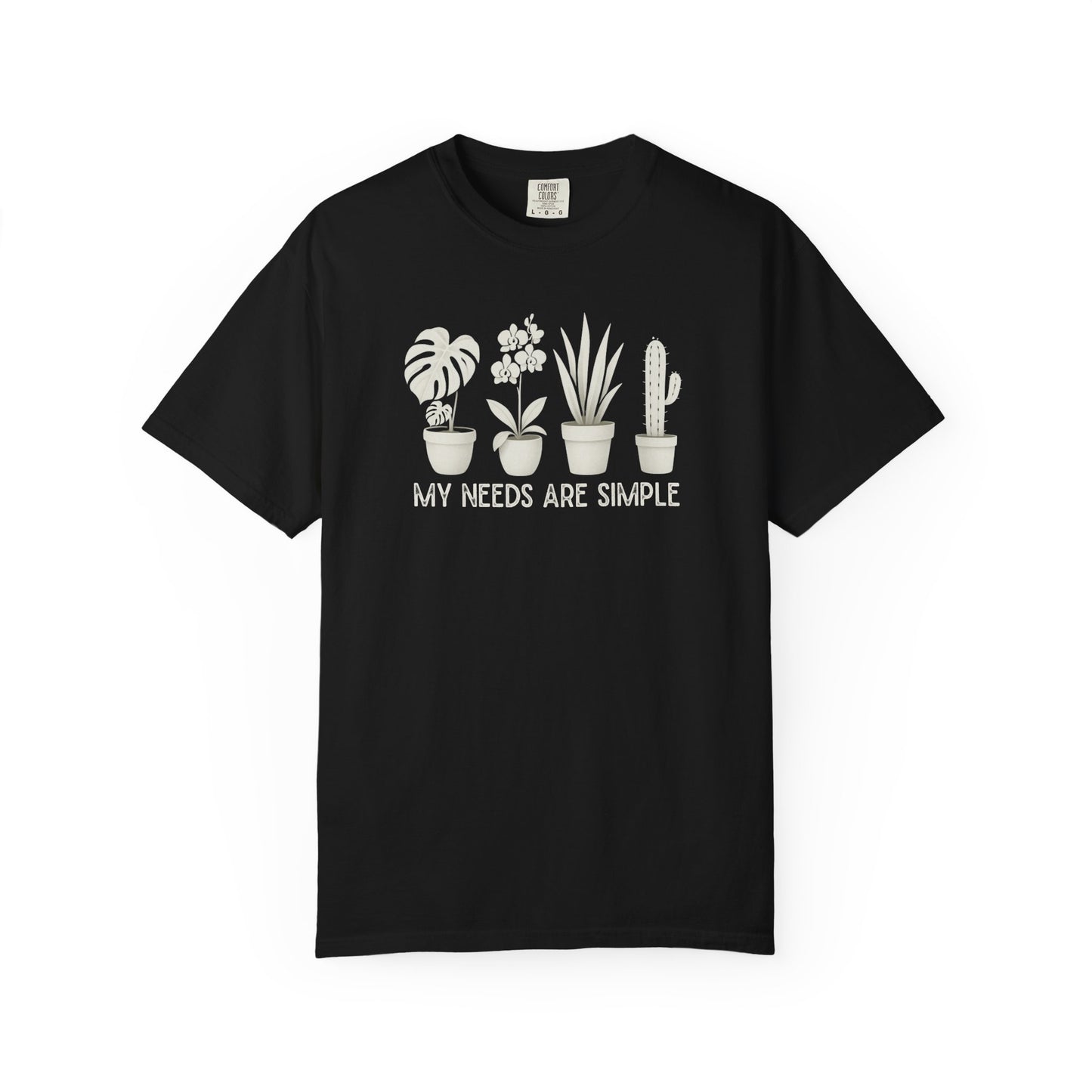 My Needs Are Simple Comfort Colors® Heavyweight T-shirt
