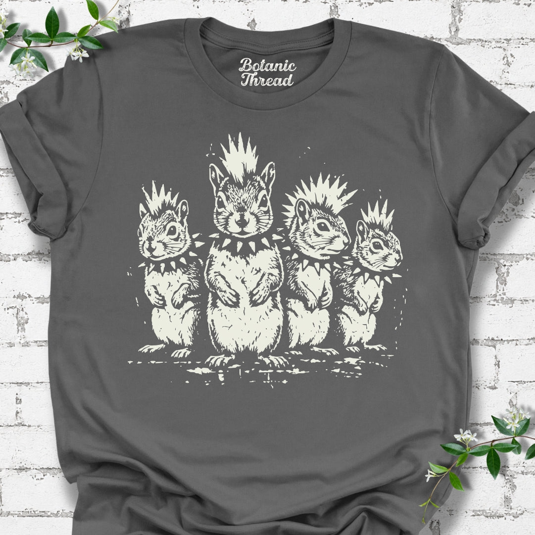 Punk Rock Squirrels Lightweight Tee