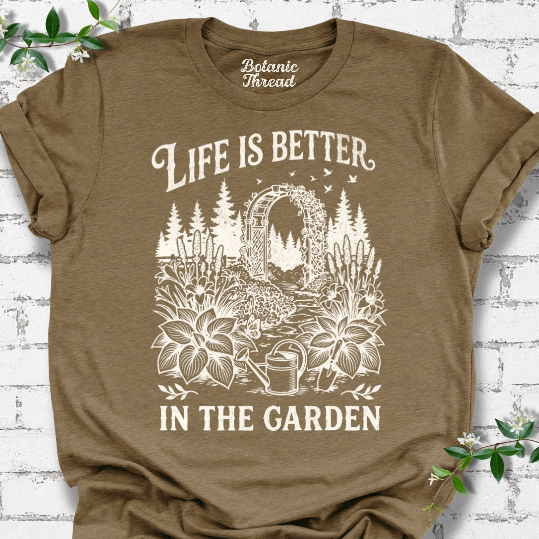 Life Is Better In The Garden #2 Lightweight Tee