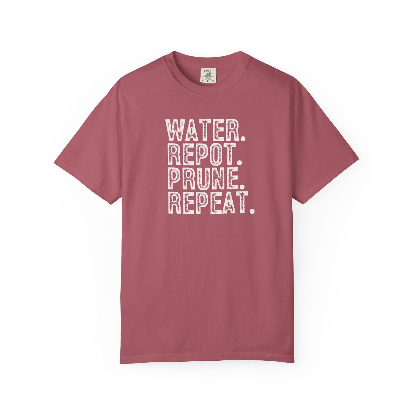 Water. Repot. Prune. Repeat. Comfort Colors® Heavyweight T-shirt