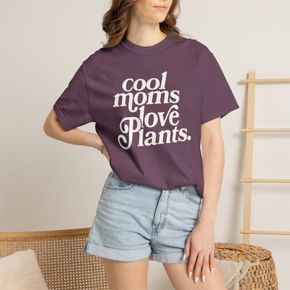 Cool Moms Love Plants Comfort Colors® Heavyweight T-shirt