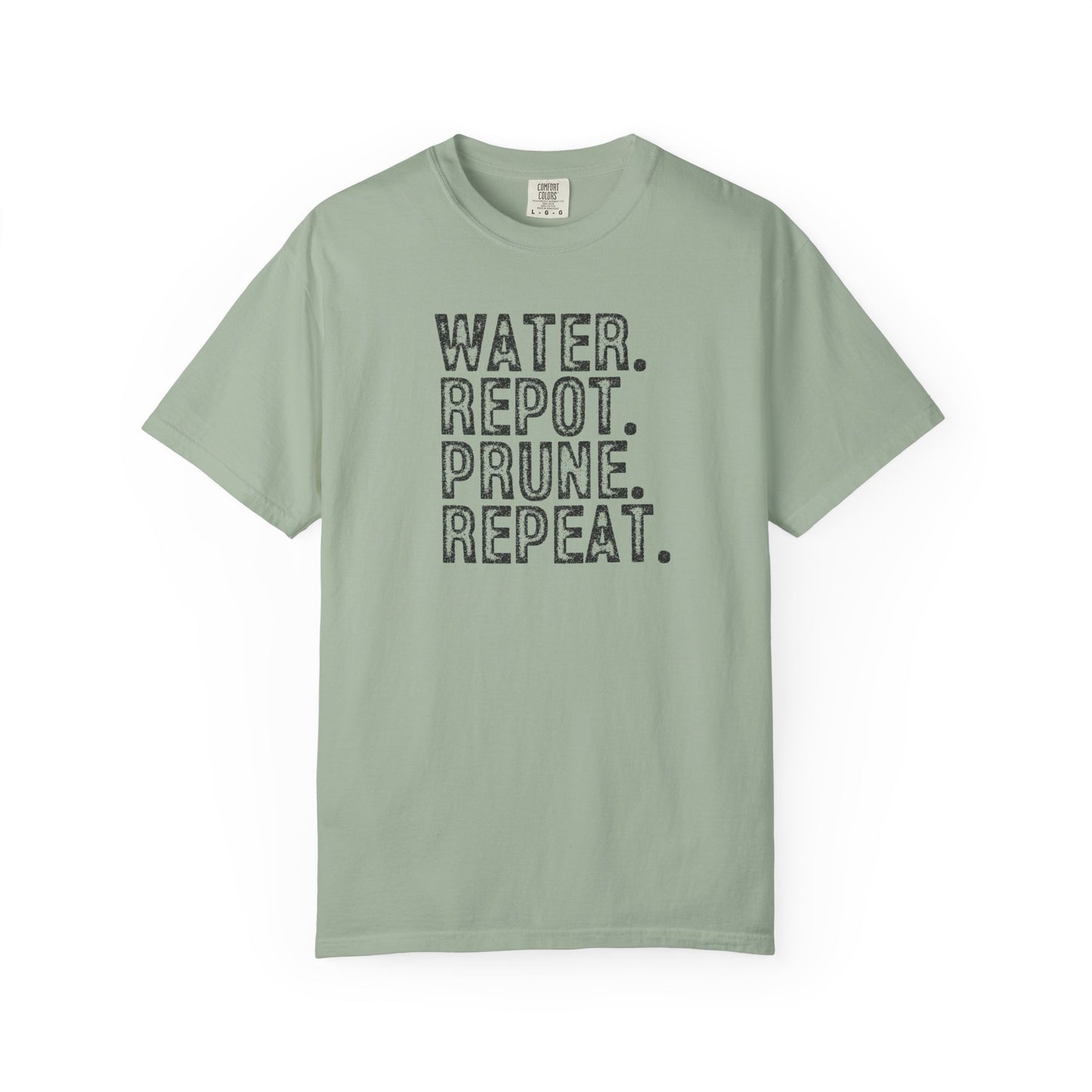 Water. Repot. Prune. Repeat. Comfort Colors® Heavyweight T-shirt