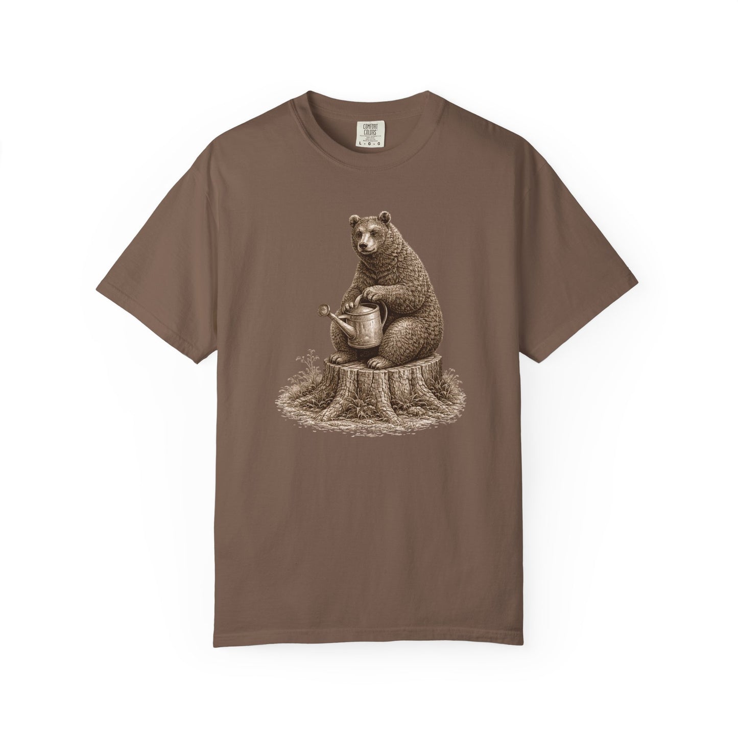 Bear Gardener Comfort Colors® Heavyweight T-shirt