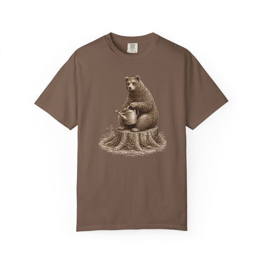 Bear Gardener Comfort Colors® Heavyweight T-shirt