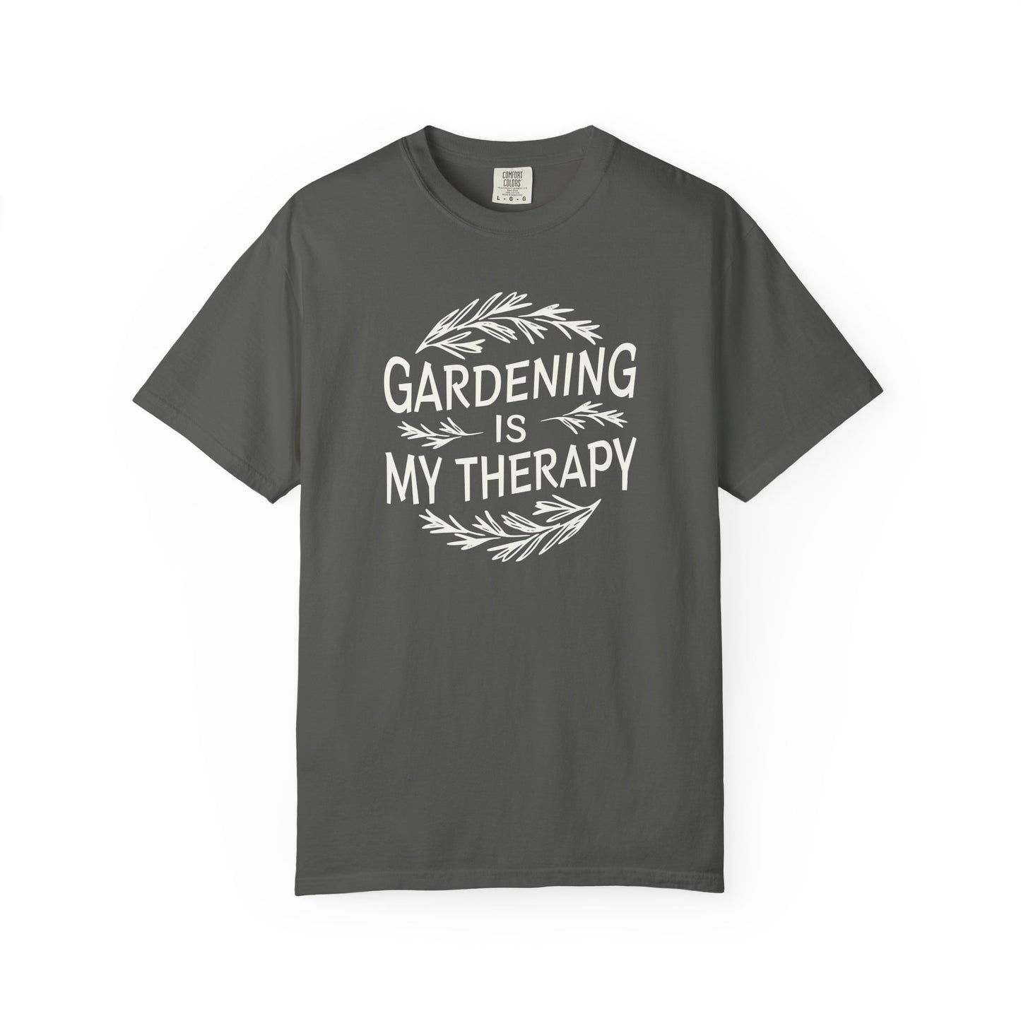 Gardening Is My Therapy Comfort Colors® Heavyweight T-shirt