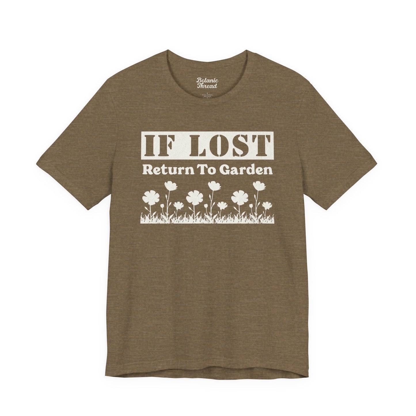 IF LOST Return To Garden Lightweight Tee