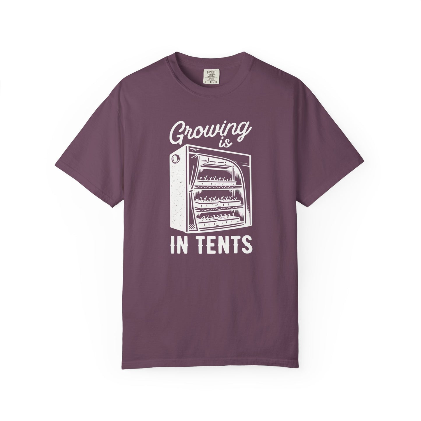 Growing Is In Tents Comfort Colors® Heavyweight T-shirt