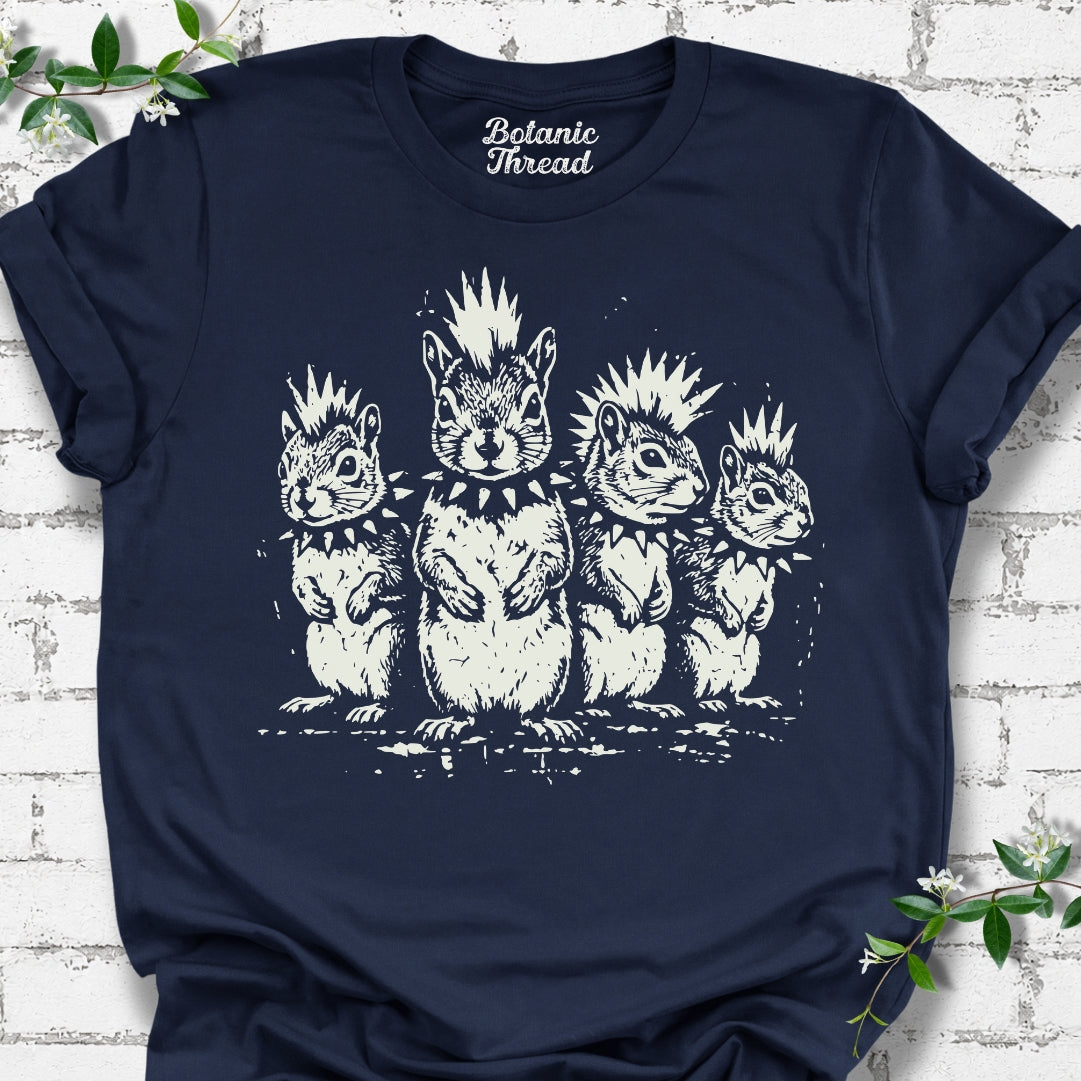 Punk Rock Squirrels Lightweight Tee