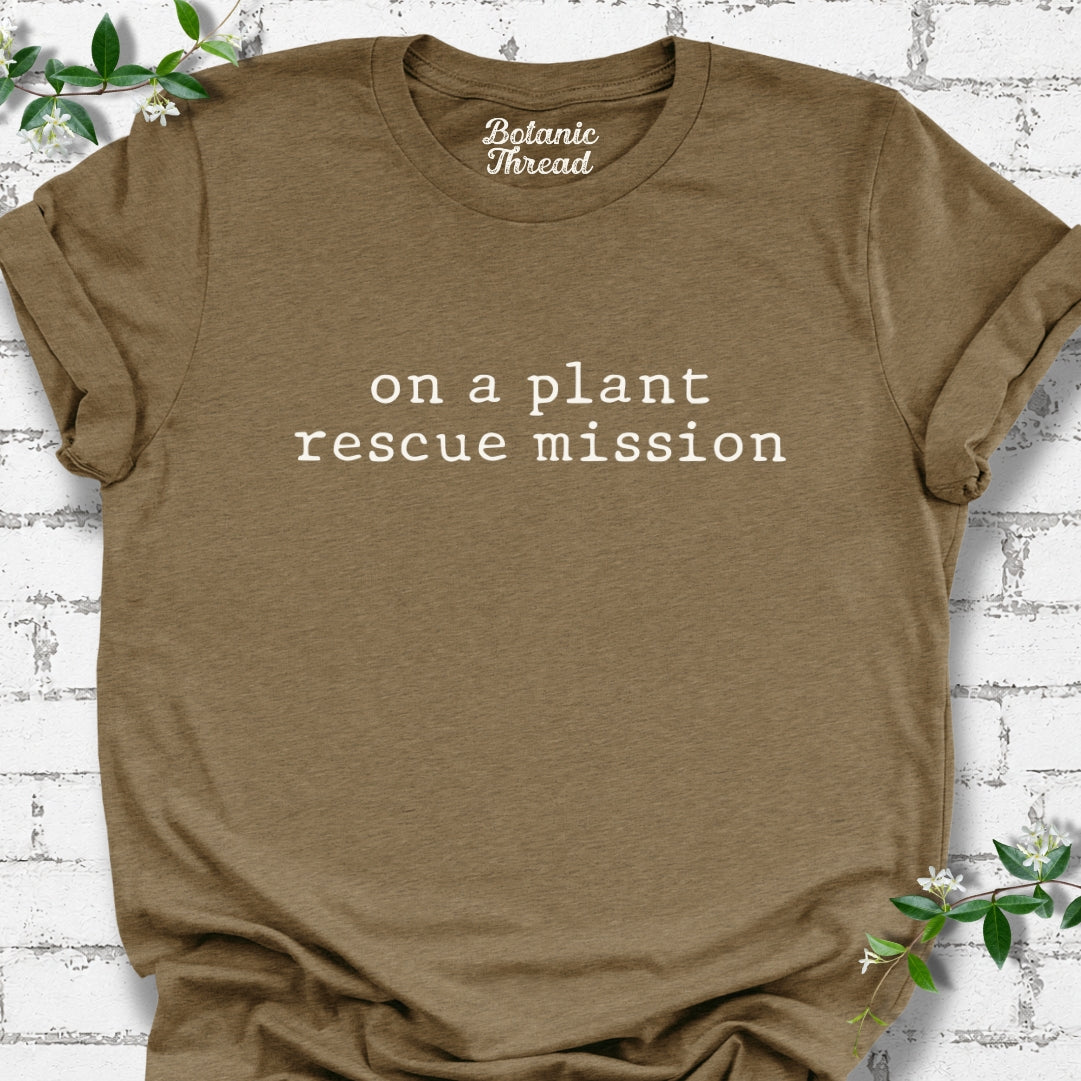 On A Plant Rescue Mission Lightweight Tee