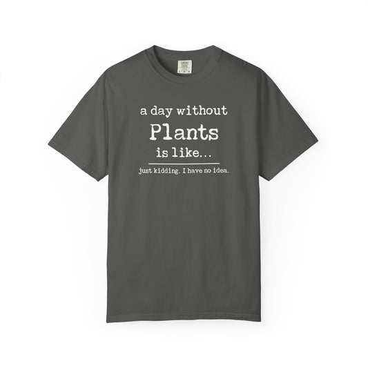 A Day Without Plants Is Like Comfort Colors® Heavyweight T-shirt