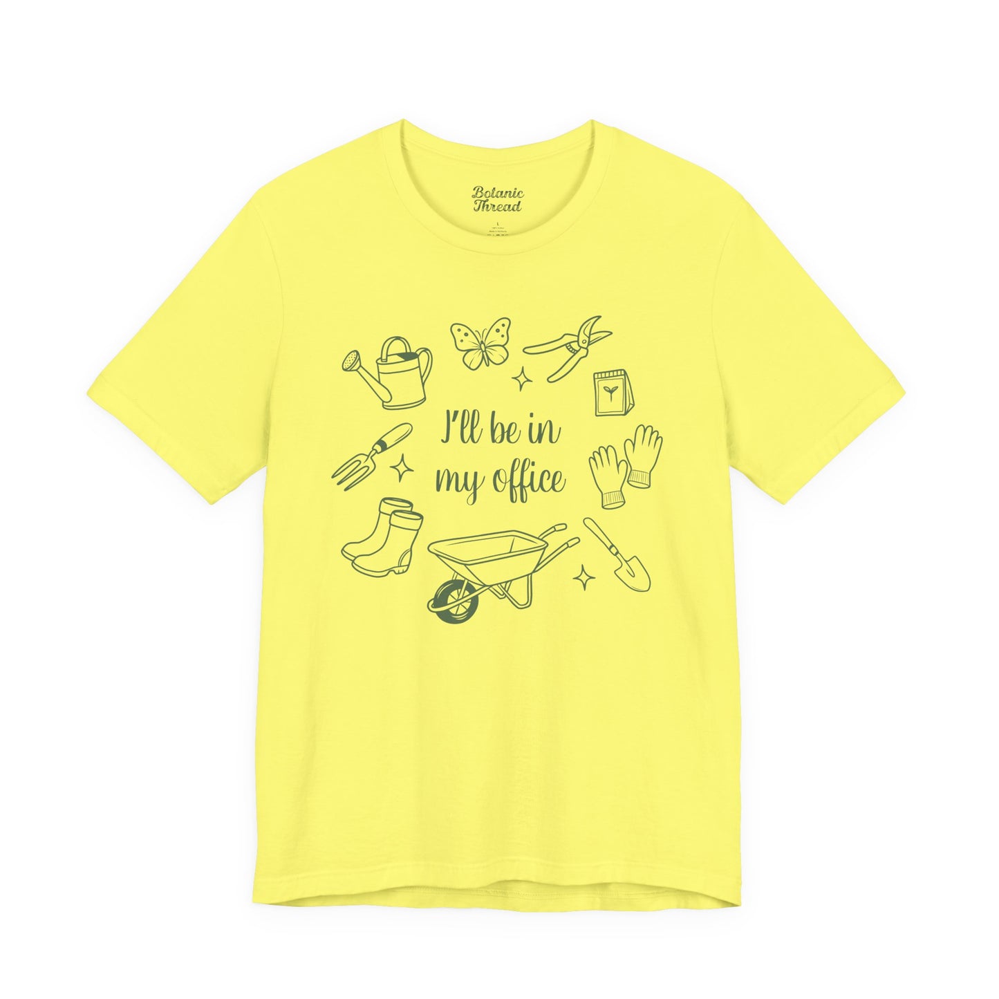 I'll Be In My Office Line Art Lightweight Tee