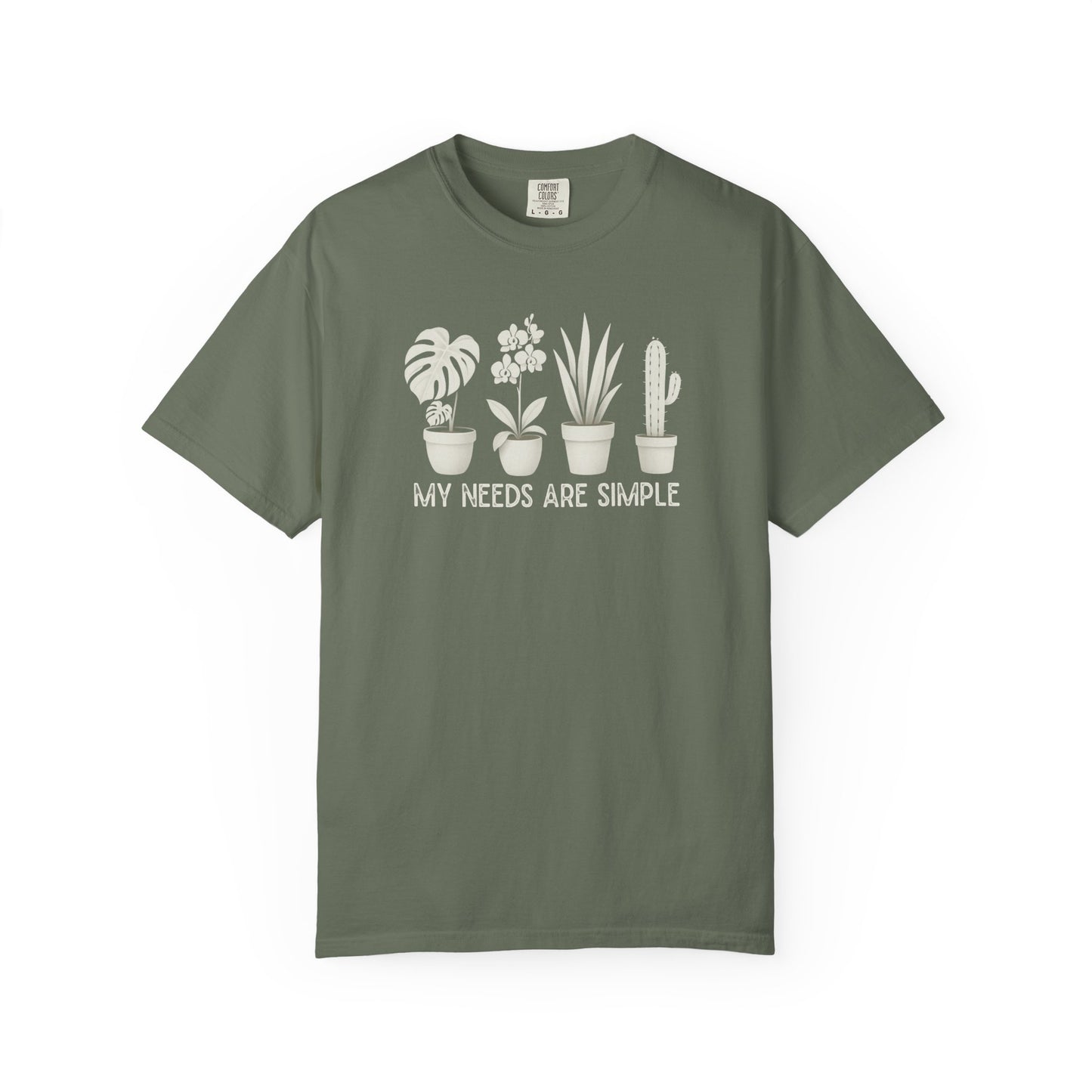 My Needs Are Simple Comfort Colors® Heavyweight T-shirt