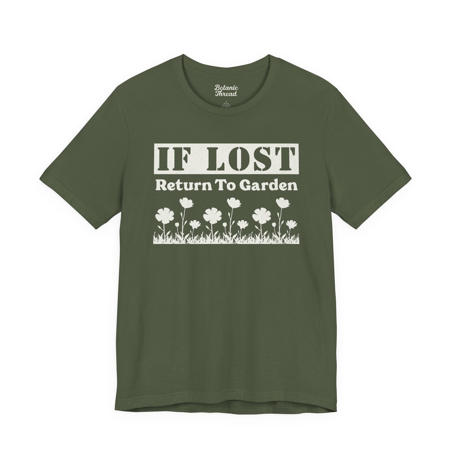 IF LOST Return To Garden Lightweight Tee