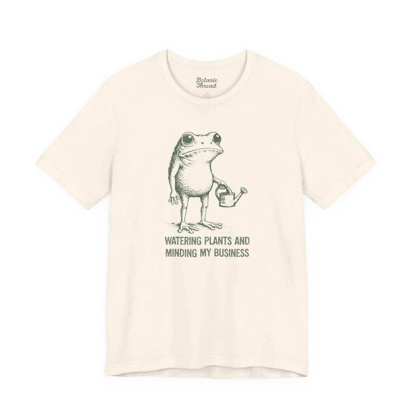 Watering Plants And Minding My Business Lightweight Tee