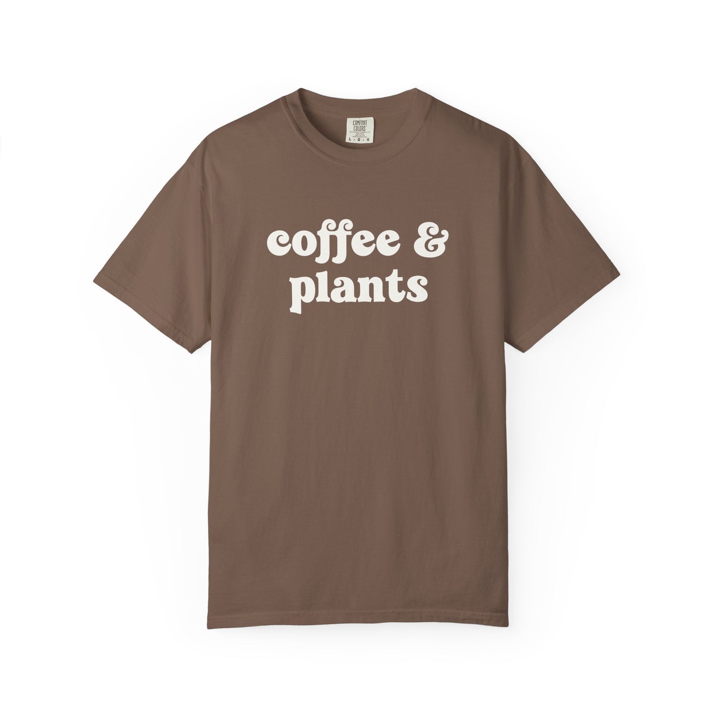 Coffee & Plants Comfort Colors® Heavyweight T-shirt