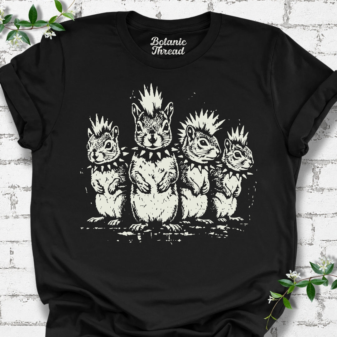 Punk Rock Squirrels Lightweight Tee