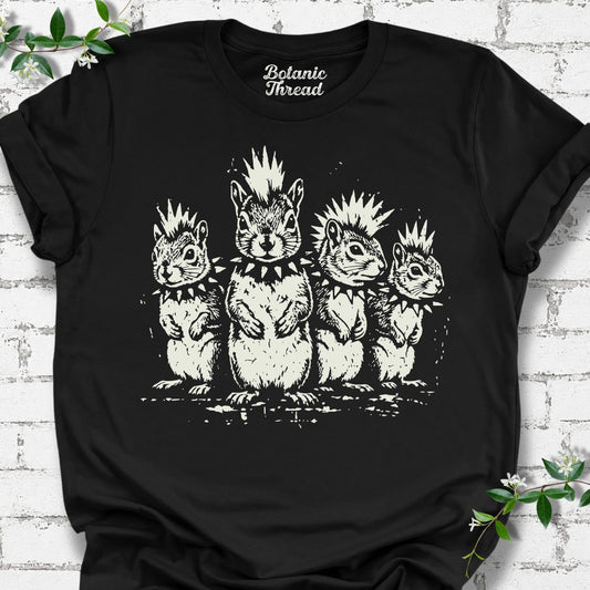 Punk Rock Squirrels Lightweight Tee