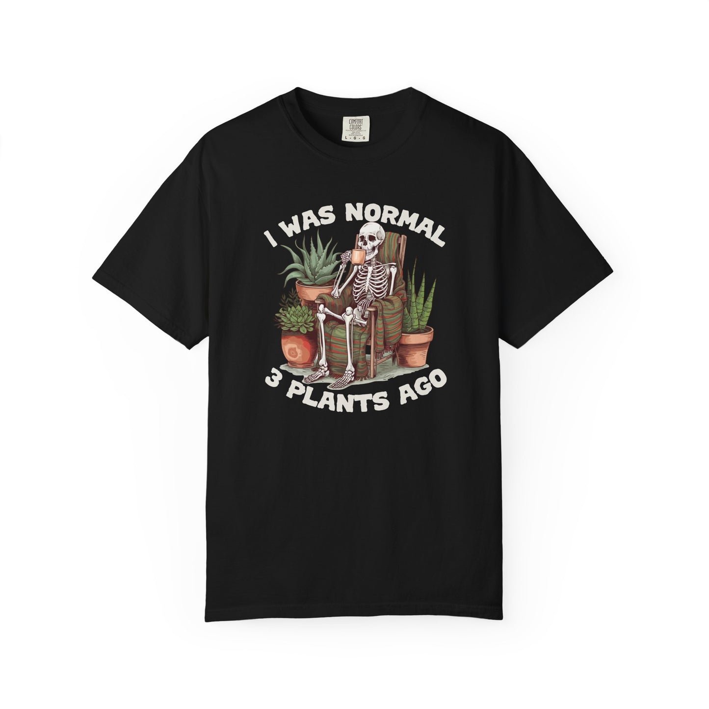I Was Normal 3 Plants Ago #1 Comfort Colors® Heavyweight T-shirt