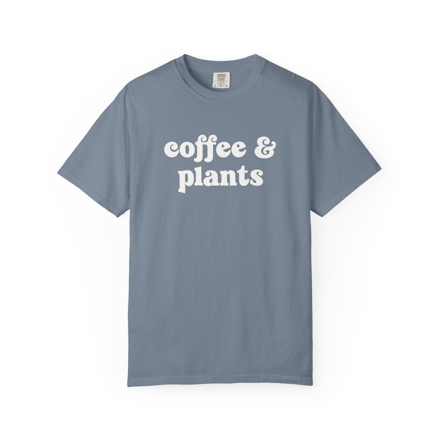 Coffee & Plants Comfort Colors® Heavyweight T-shirt