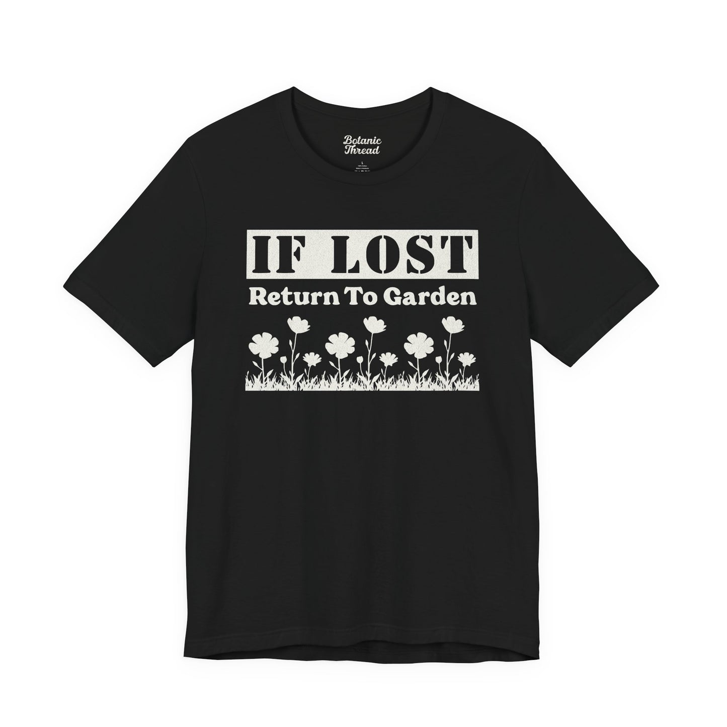 IF LOST Return To Garden Lightweight Tee