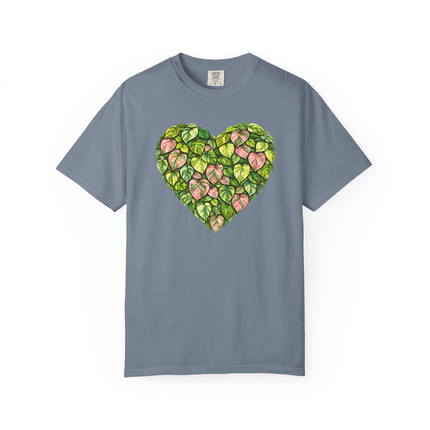 Heart Of Philodendron And Pothos Comfort Colors® Heavyweight T-shirt