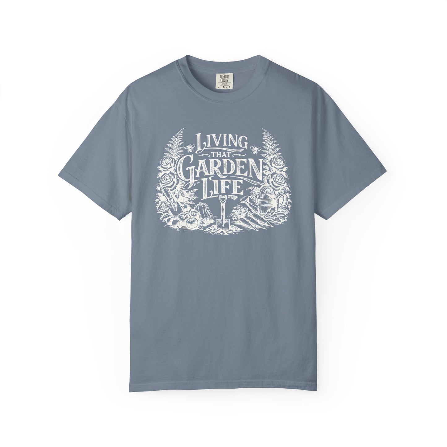 Living That Garden Life Comfort Colors® Heavyweight T-shirt