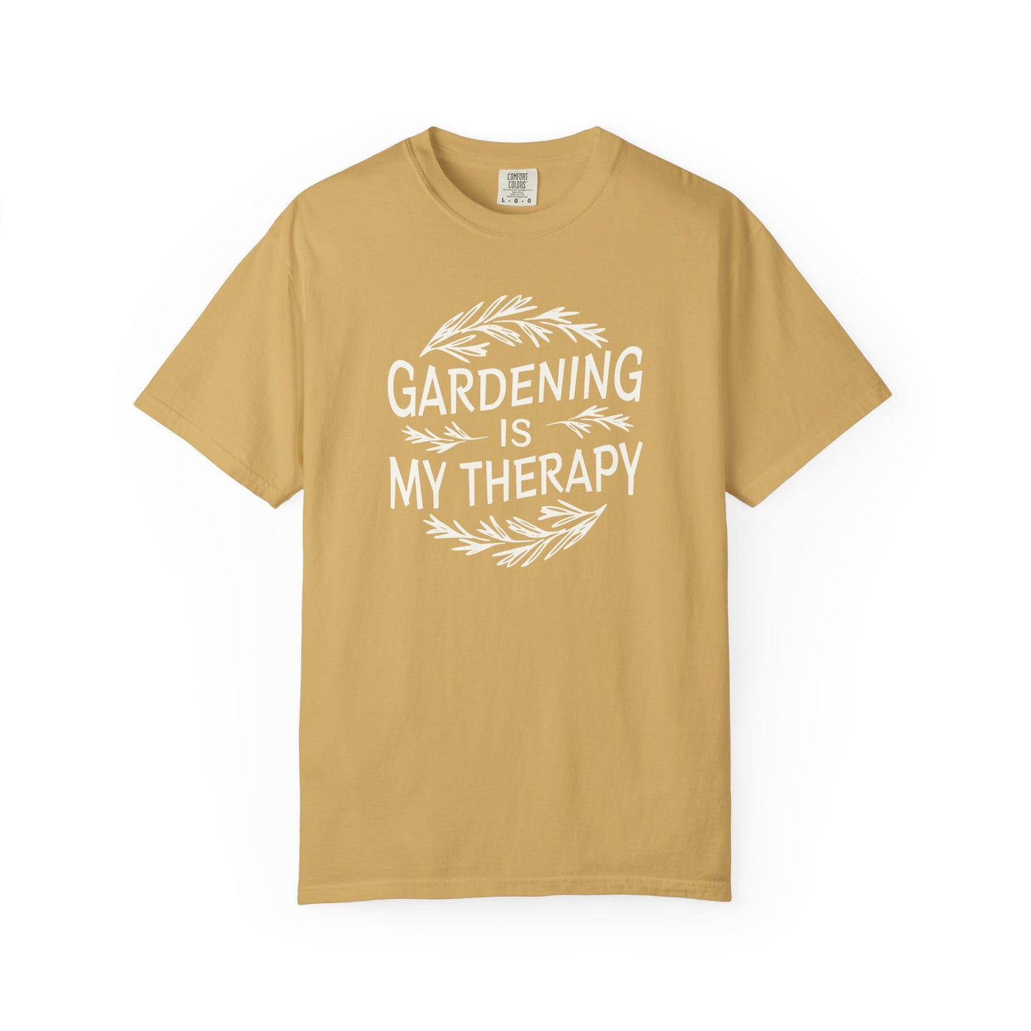 Gardening Is My Therapy Comfort Colors® Heavyweight T-shirt
