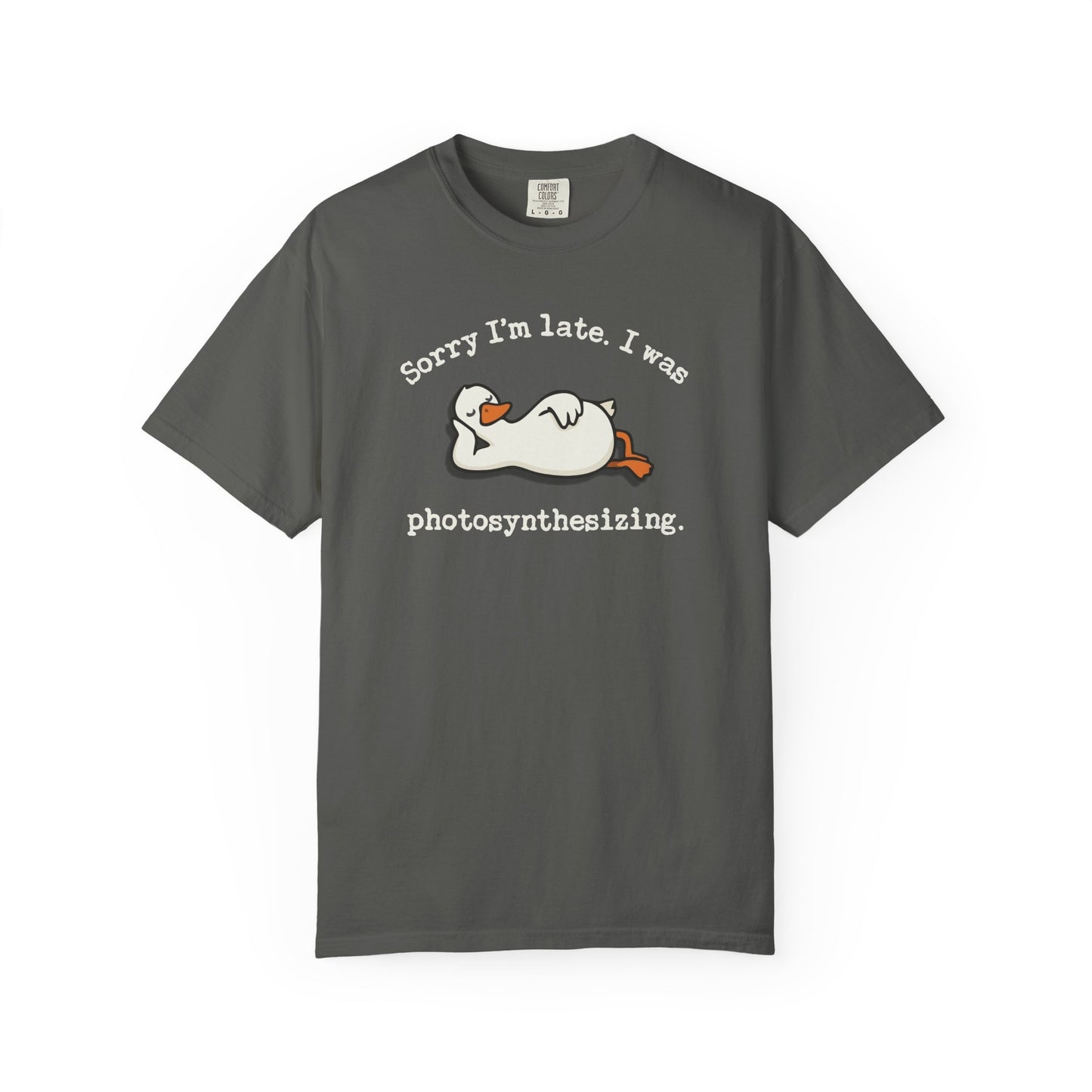 Sorry I'm Late. I Was Photosynthesizing Comfort Colors® Heavyweight T-shirt