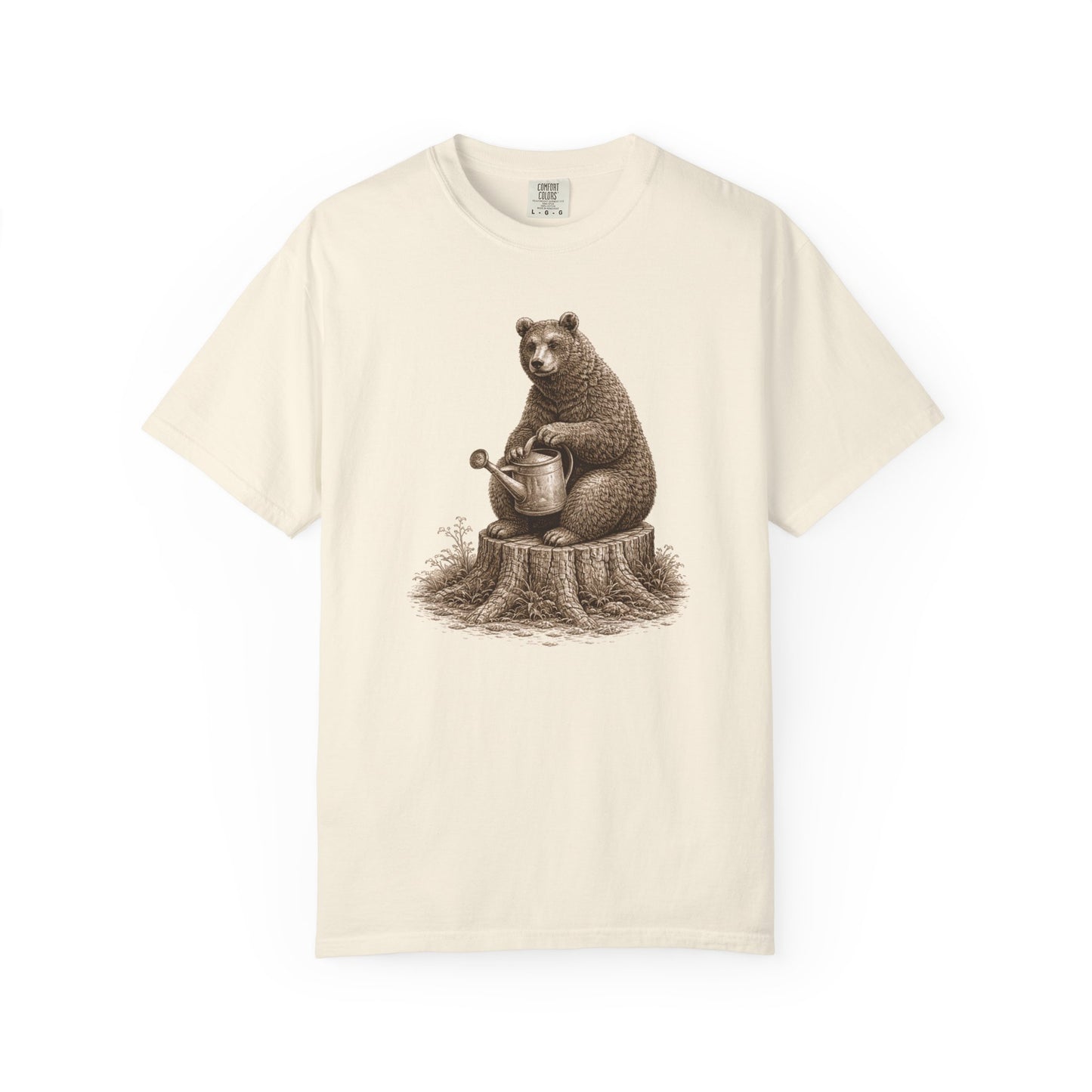 Bear Gardener Comfort Colors® Heavyweight T-shirt