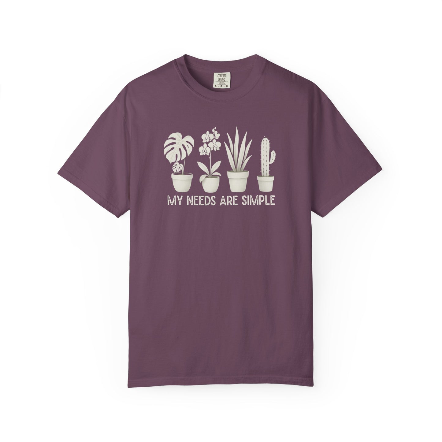My Needs Are Simple Comfort Colors® Heavyweight T-shirt