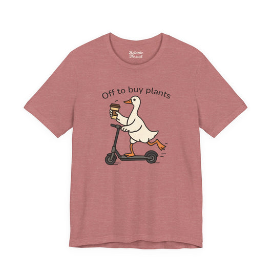 Off To Buy Plants Goose Lightweight Tee