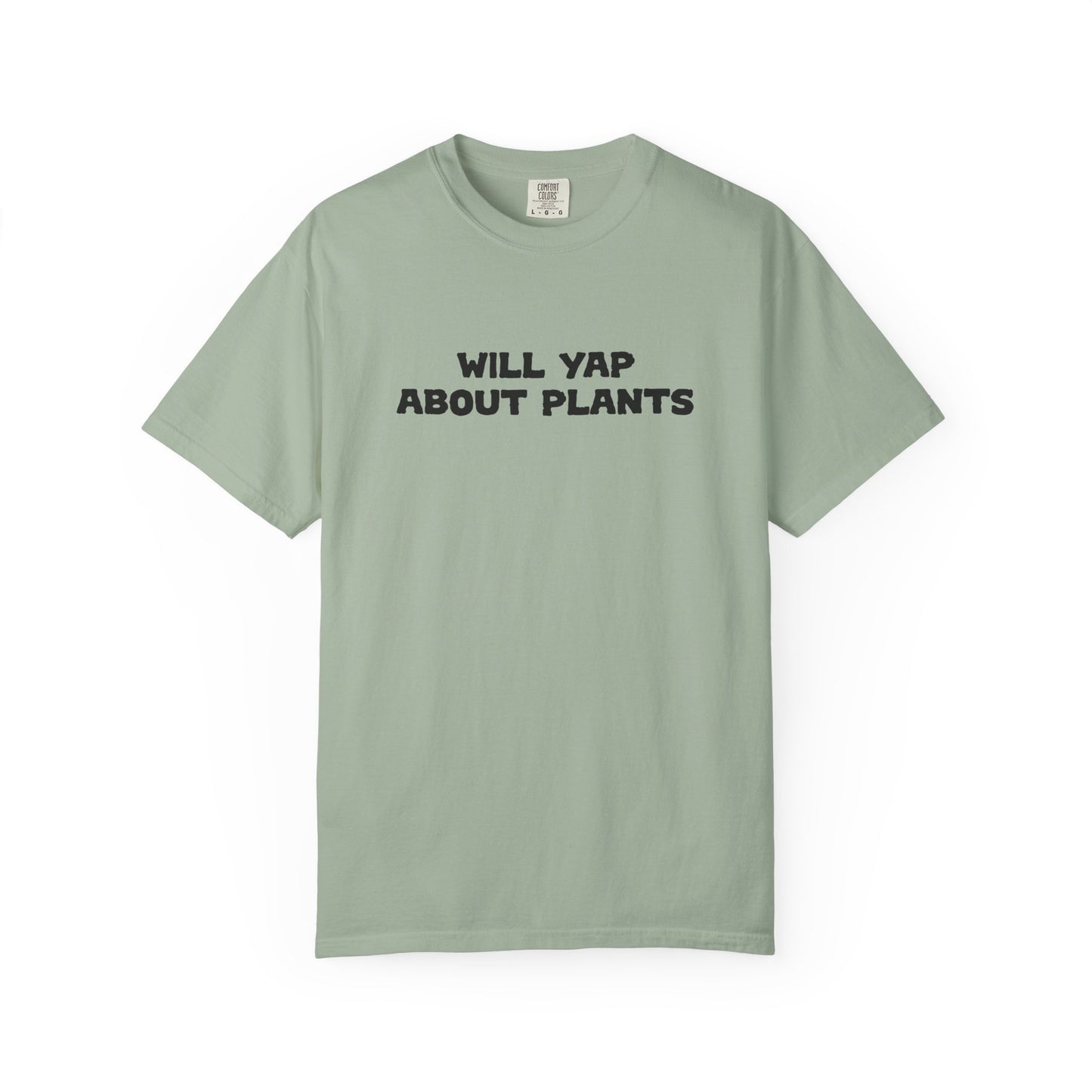 Will Yap About Plants Comfort Colors® Heavyweight T-shirt