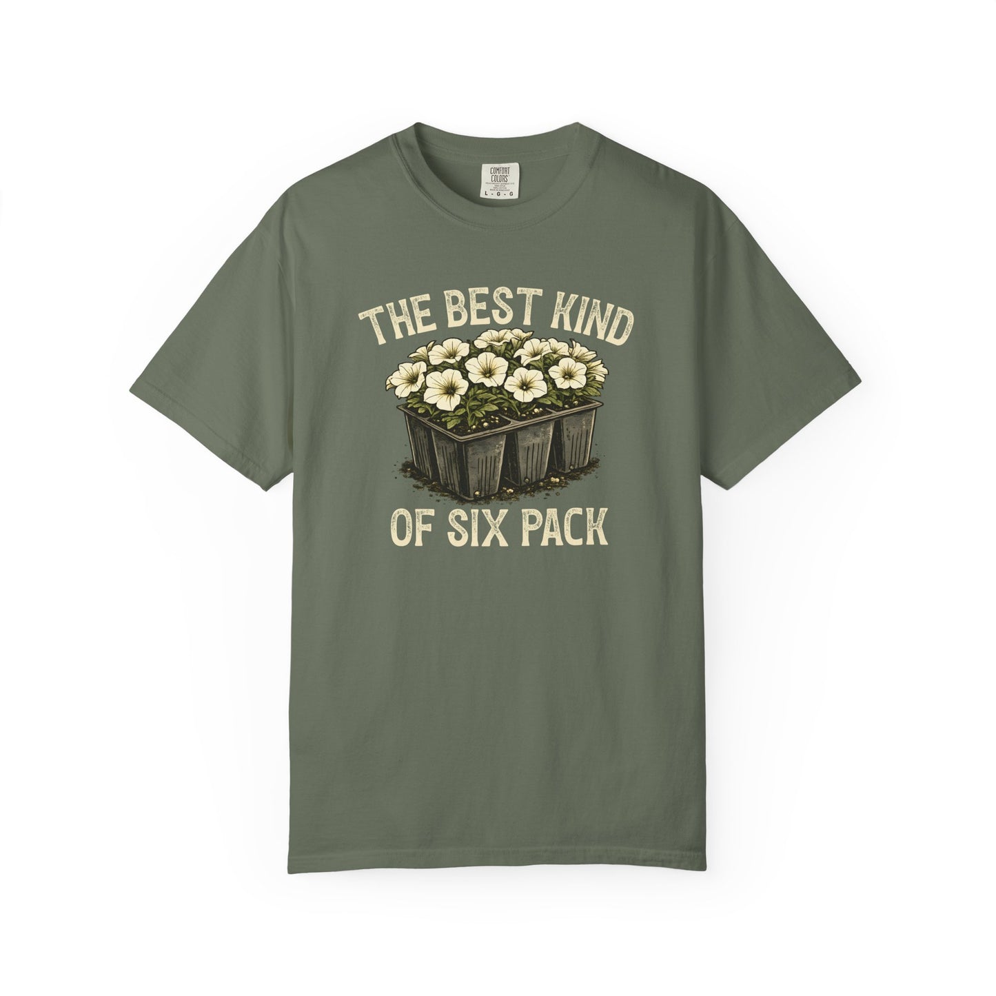 The Best Kind Of Six Pack Comfort Colors® Heavyweight T-shirt