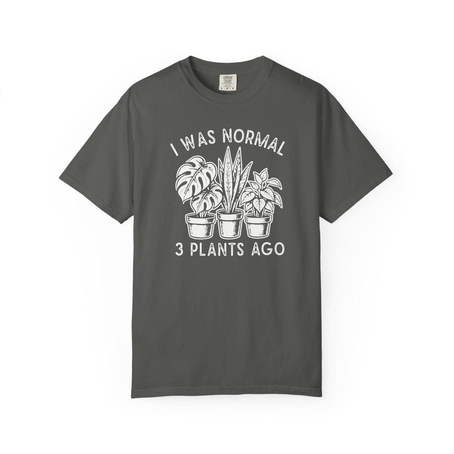 I Was Normal 3 Plants Ago #2 Comfort Colors® Heavyweight T-shirt