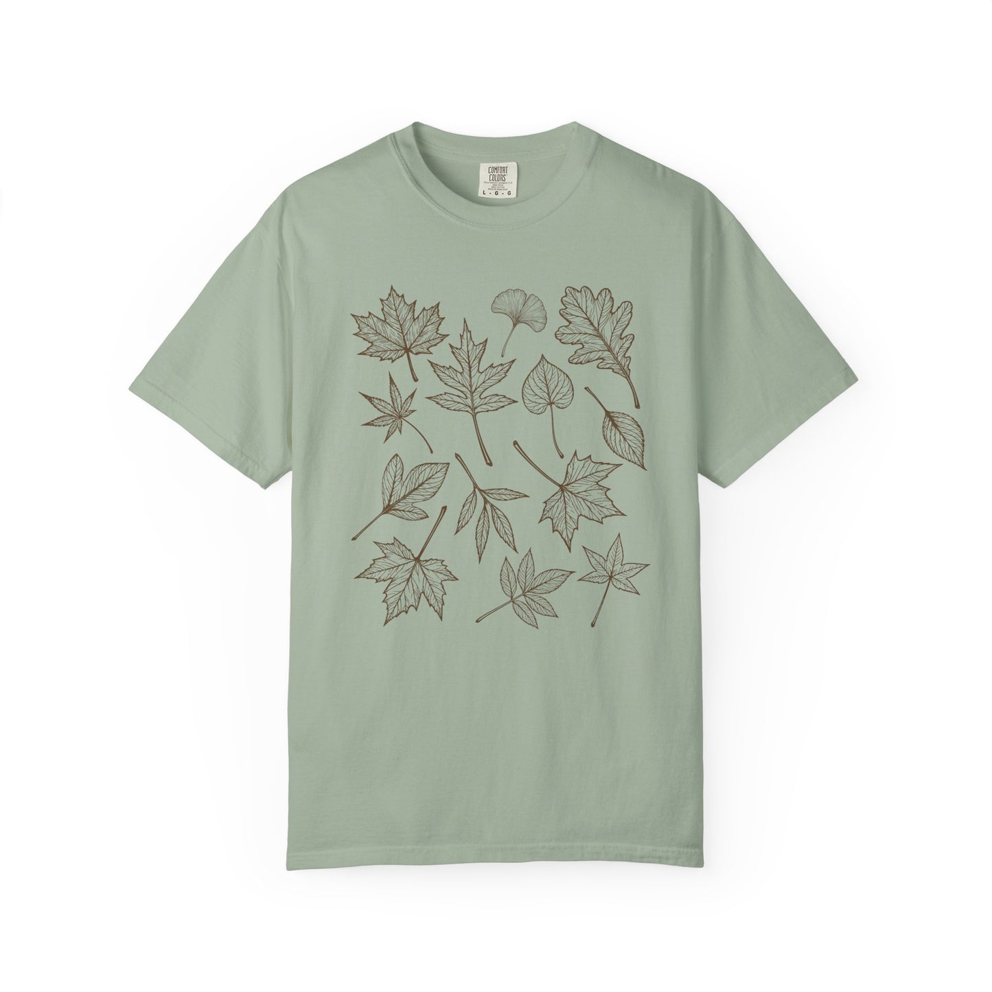 Deciduous Leaf Collage Comfort Colors® Heavyweight T-shirt