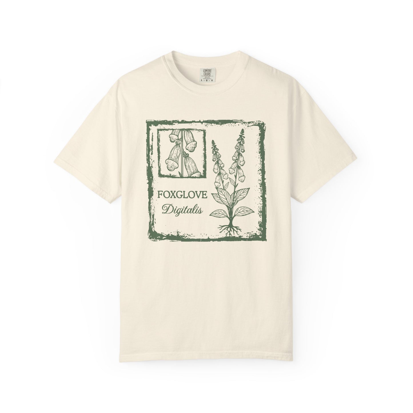 Foxglove Digitalis Comfort Colors® Heavyweight T-shirt